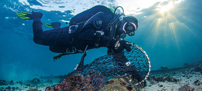 curso de oficial de buzo recolectro de recursos marinos. formacion alfer